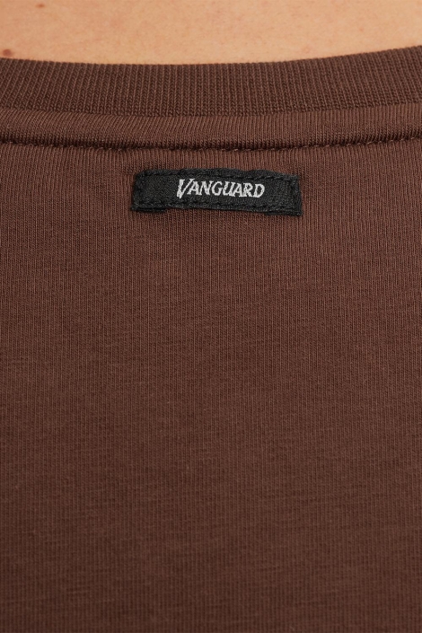 Vanguard short sleeve r-neck cotton elastan
